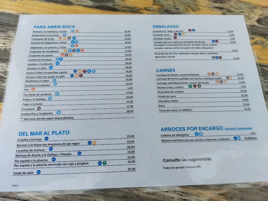 Menu_Restaurante A´Mares Burela_Burela_image_2