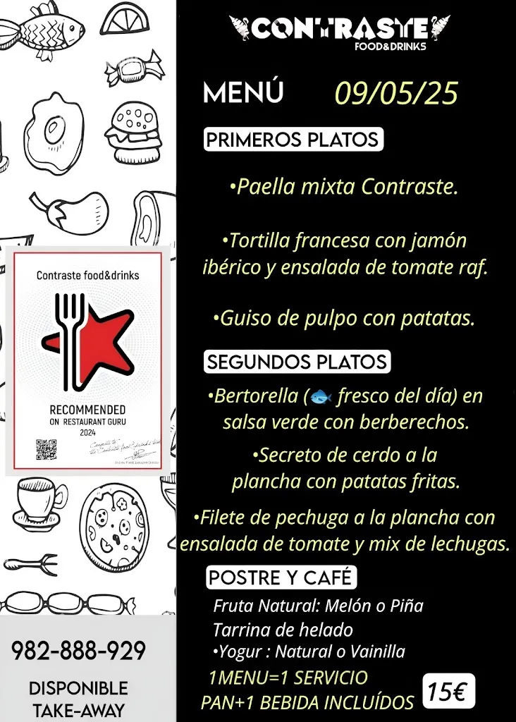 Menu_Contraste food&drinks_Burela_image_1