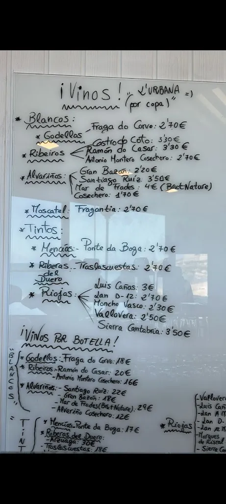 Menu_L´ URBANA - Cervecería, Bar & Restaurante_Burela_image_1