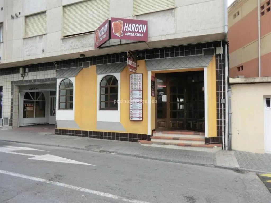 Haroon Doner Kebab restaurant in Burela