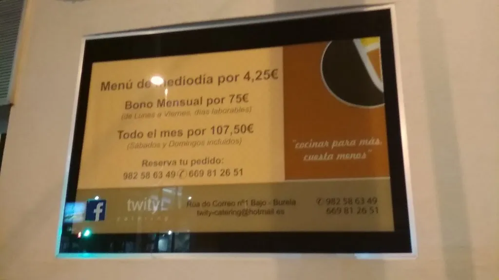 INMACULADA Murillo_Twity Catering_Burela_review