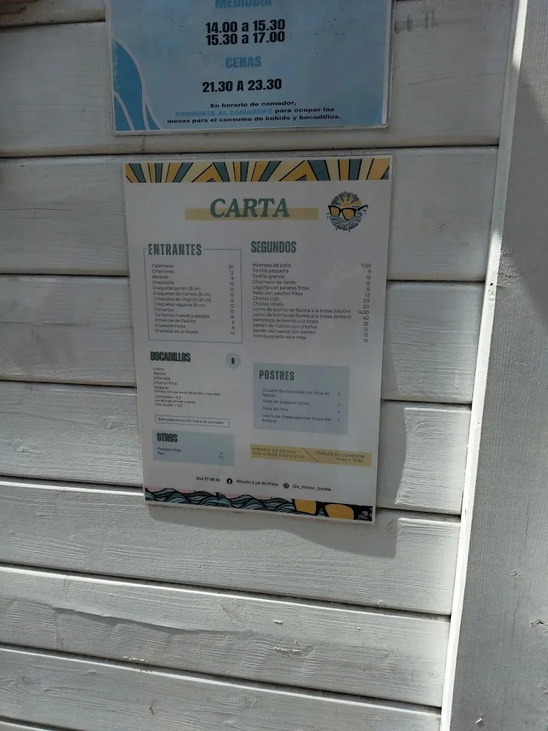 Menu_Chiringuito O Rincón a pé de Praia_Burela_image_2