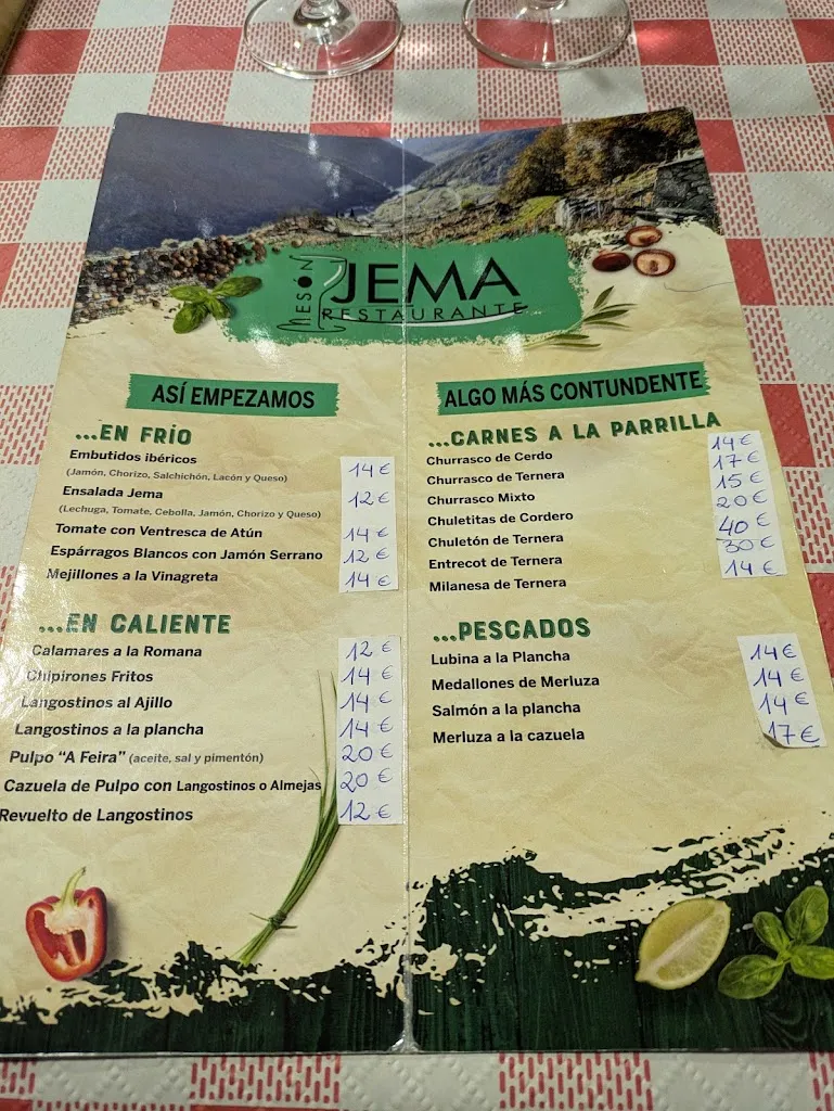 Menu_Meson Restaurante Jema_Chantada_image_1