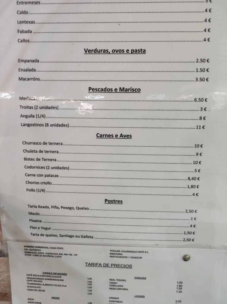 Menu_Casa Pepe_Chantada_immagine_2
