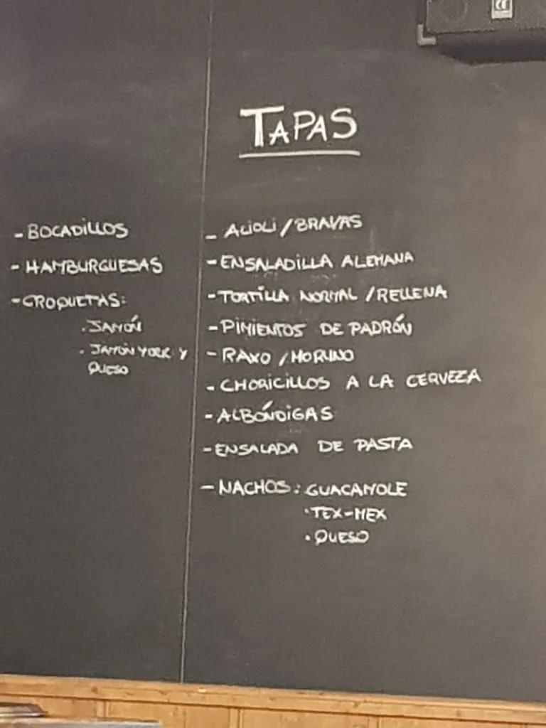 Menu_La Cervecería Chantada_Chantada_image_4