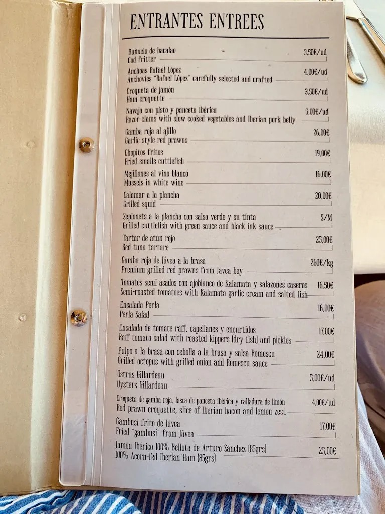 Menu_La Perla de Jávea_Jávea/Xàbia_image_2