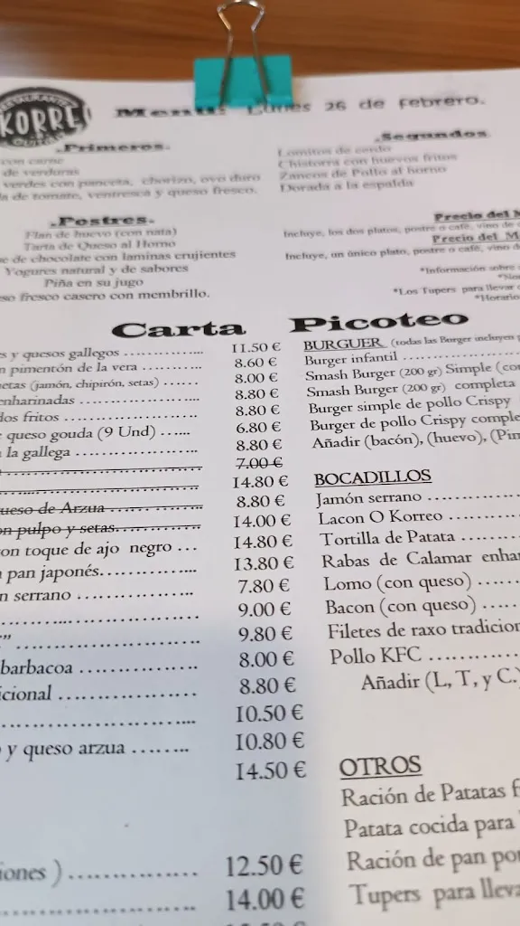 Menu_Restaurante O Korreo_Guitiriz_image_2