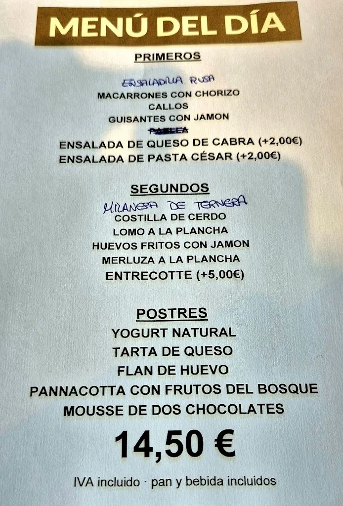 Menu_Área de Servicio Guitiriz La Pausa_Guitiriz_image_1