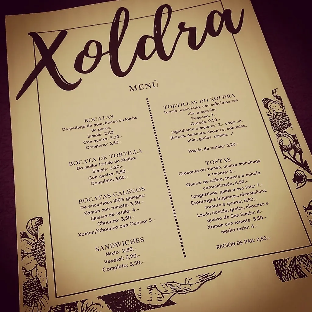 Menu_CERVEXARÍA/CAFÉ XOLDRA_Guitiriz_image_4