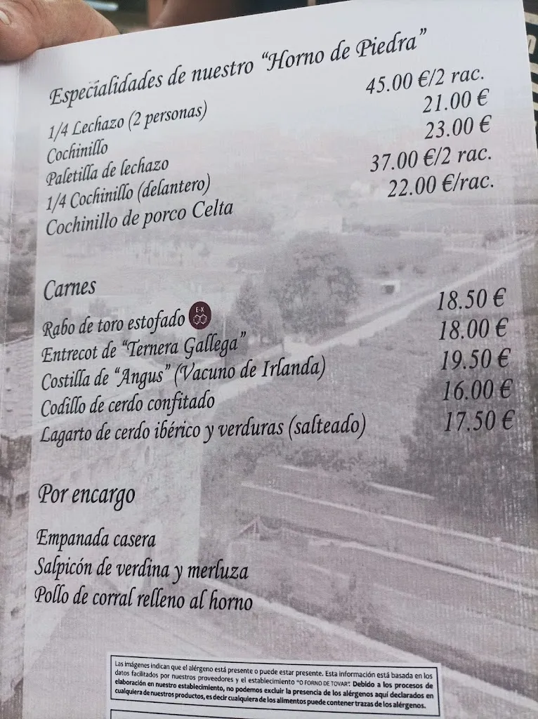 Menu_O forno de tovar_Lourenzá_immagine_1
