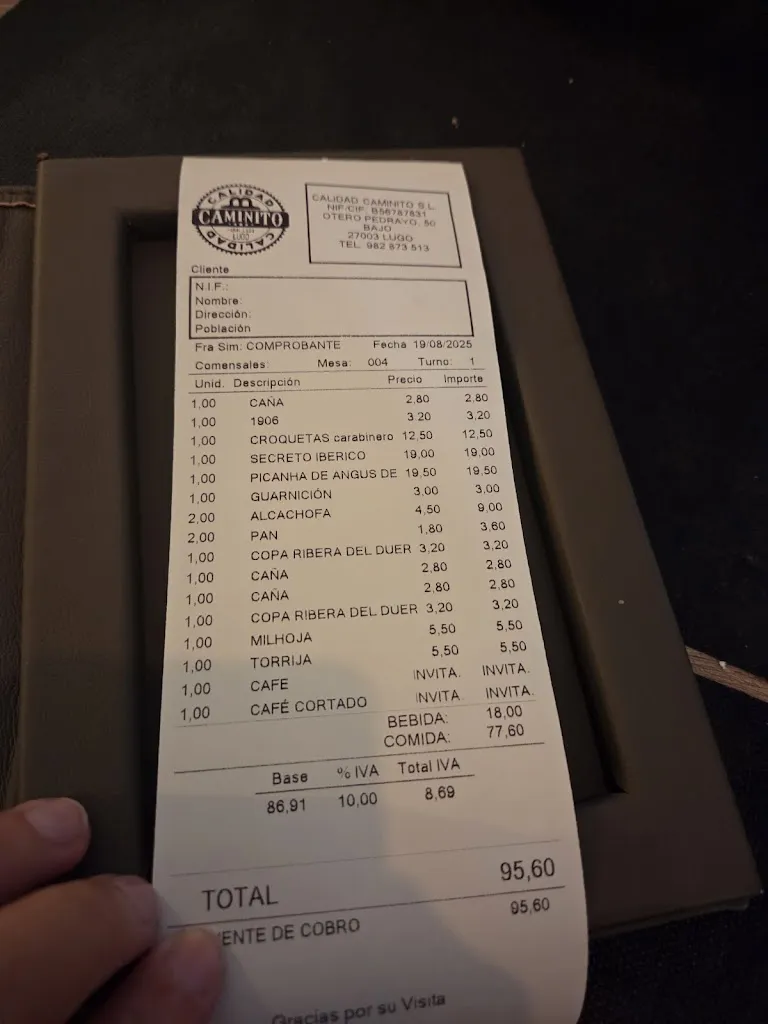 Victoria Santana_Parrillada Caminito Lugo_Lugo_recensione