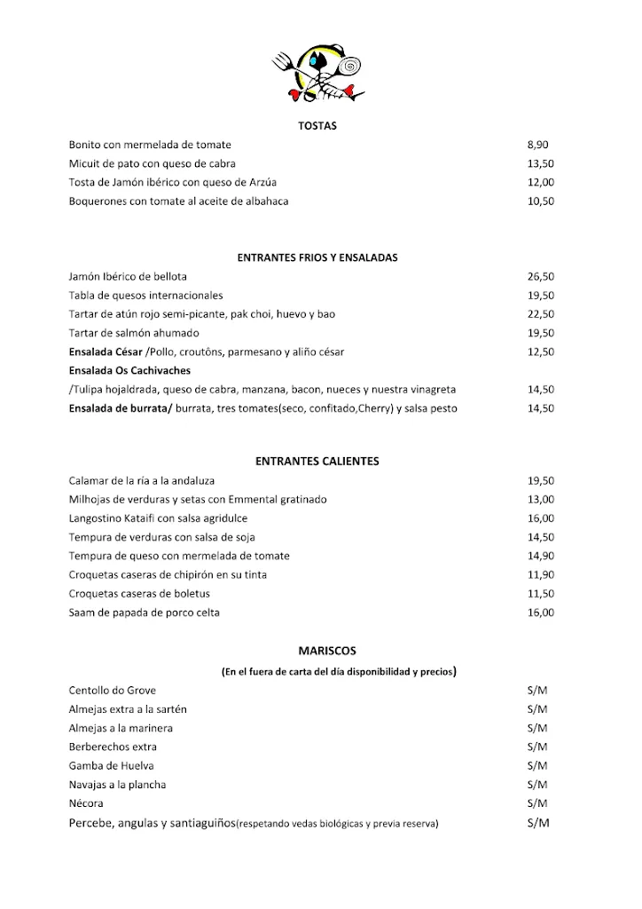 Menü_Os Cachivaches_Lugo_Bild_2