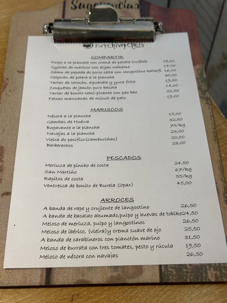 Menü_Os Cachivaches_Lugo_Bild_4