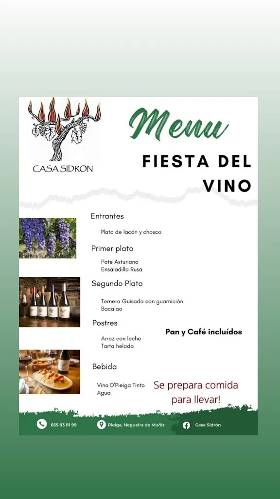 Menu_Casa Sidrón_Negueira de Muñiz_immagine_1