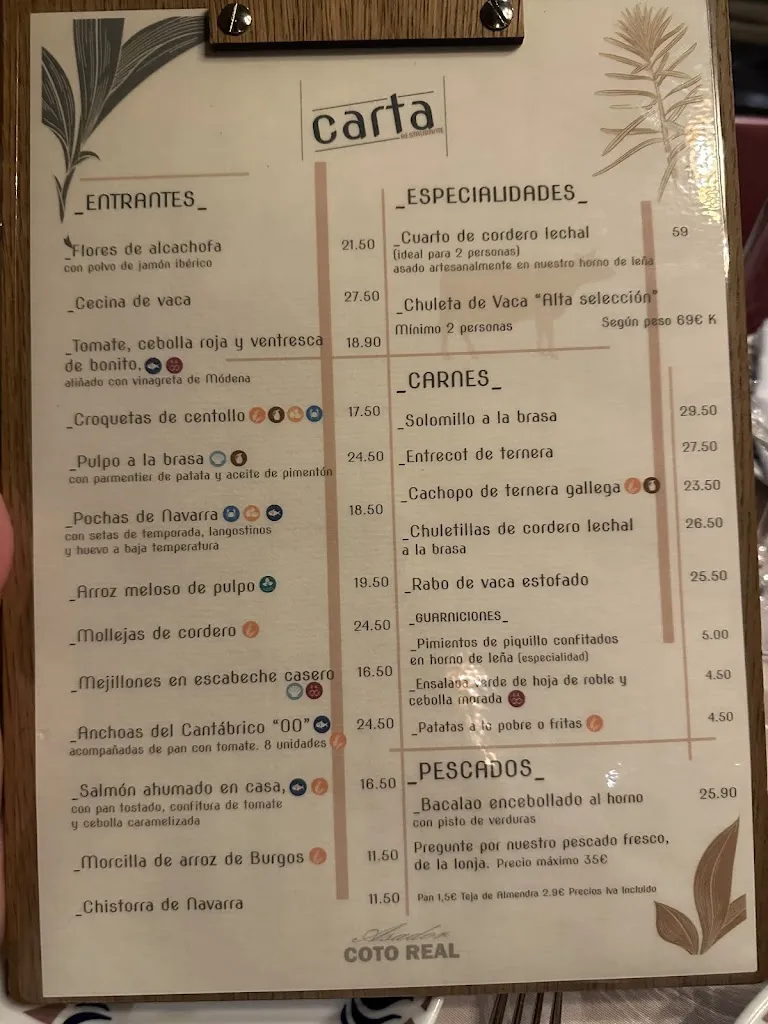 Menu_Coto Real_Outeiro de Rei_image_2