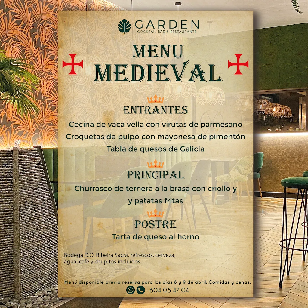 Menu_Garden Monforte_Monforte de Lemos_image_1