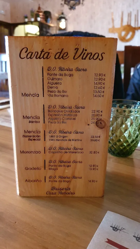 Menu_Brasería Casa Reboiro_Monforte de Lemos_image_1