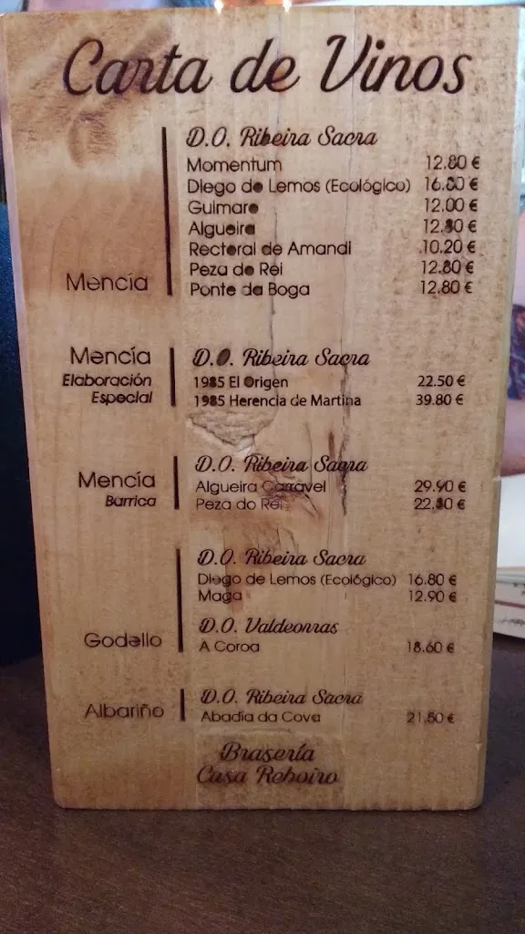 Menu_Brasería Casa Reboiro_Monforte de Lemos_image_4