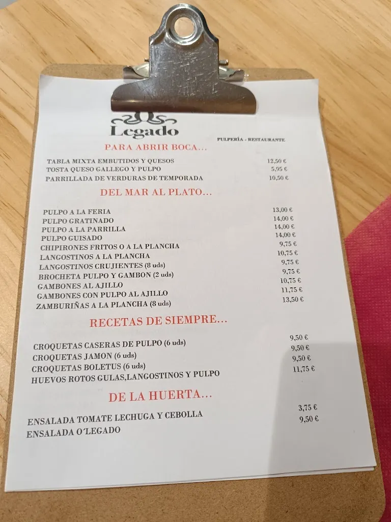 Menu_O LEGADO PULPERIA_Monforte de Lemos_immagine_3