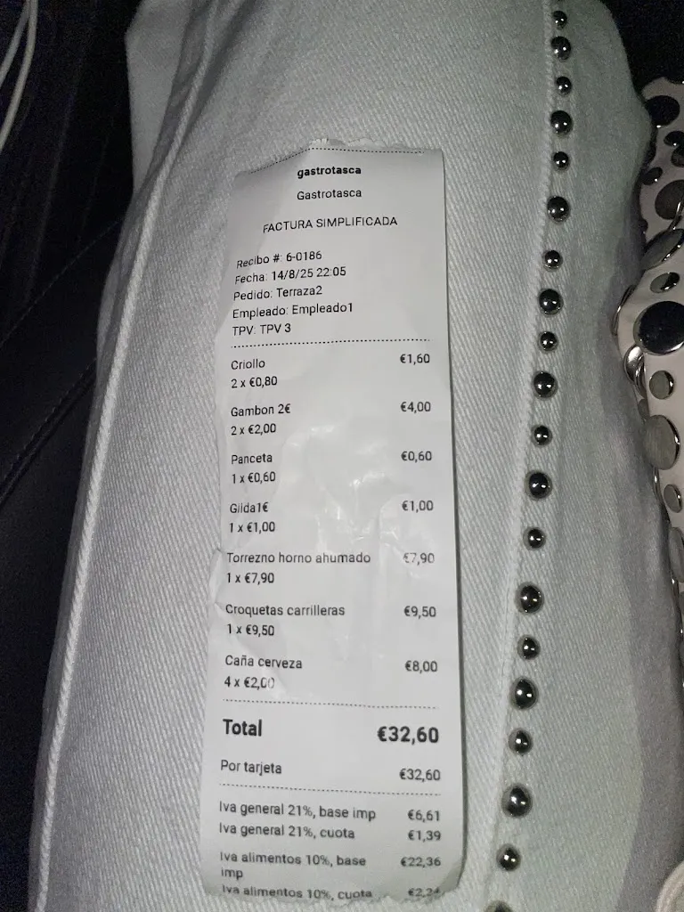 Marina Entrecanales_Gastrotasca_Monforte de Lemos_review