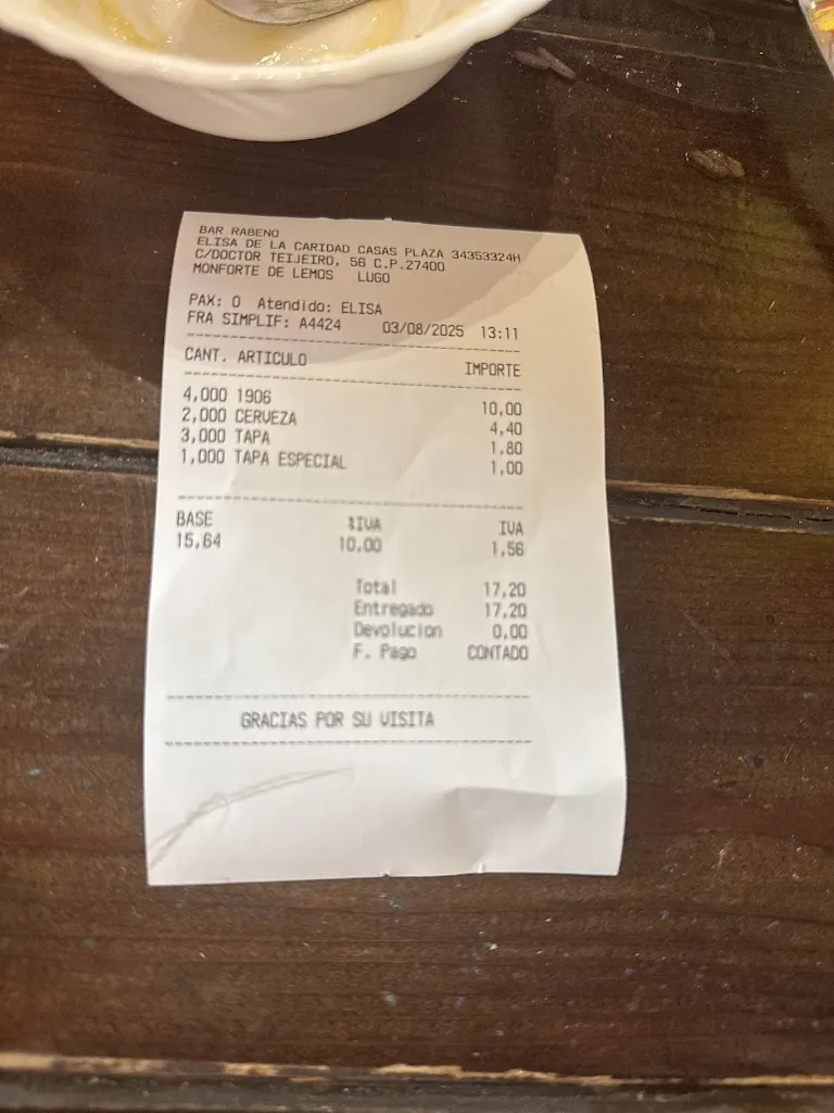 Juan Ortiz de Saracho_Bar Rabeno_Monforte de Lemos_review