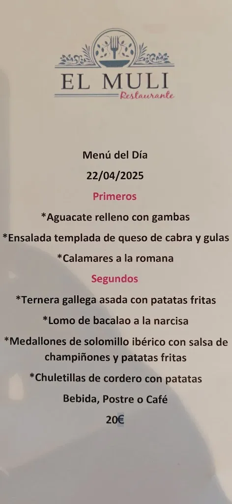 Menu_El Muli_Monforte de Lemos_image_1