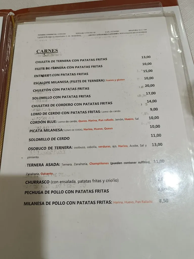 Menu_Restaurante Pincho_Monforte de Lemos_image_2