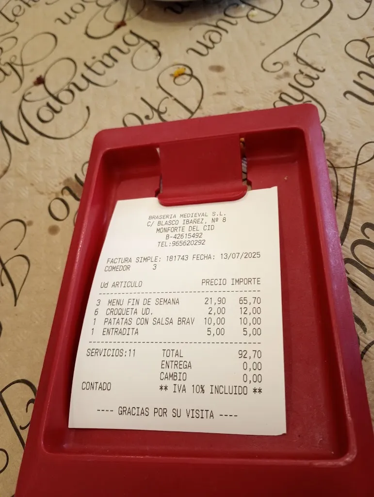 Beatriz Rodes Escribano_Brasería Medieval_Monforte del Cid_review