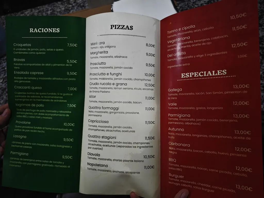 Menu_Il posto fisso Pizza-Bar_Monforte de Lemos_image_1