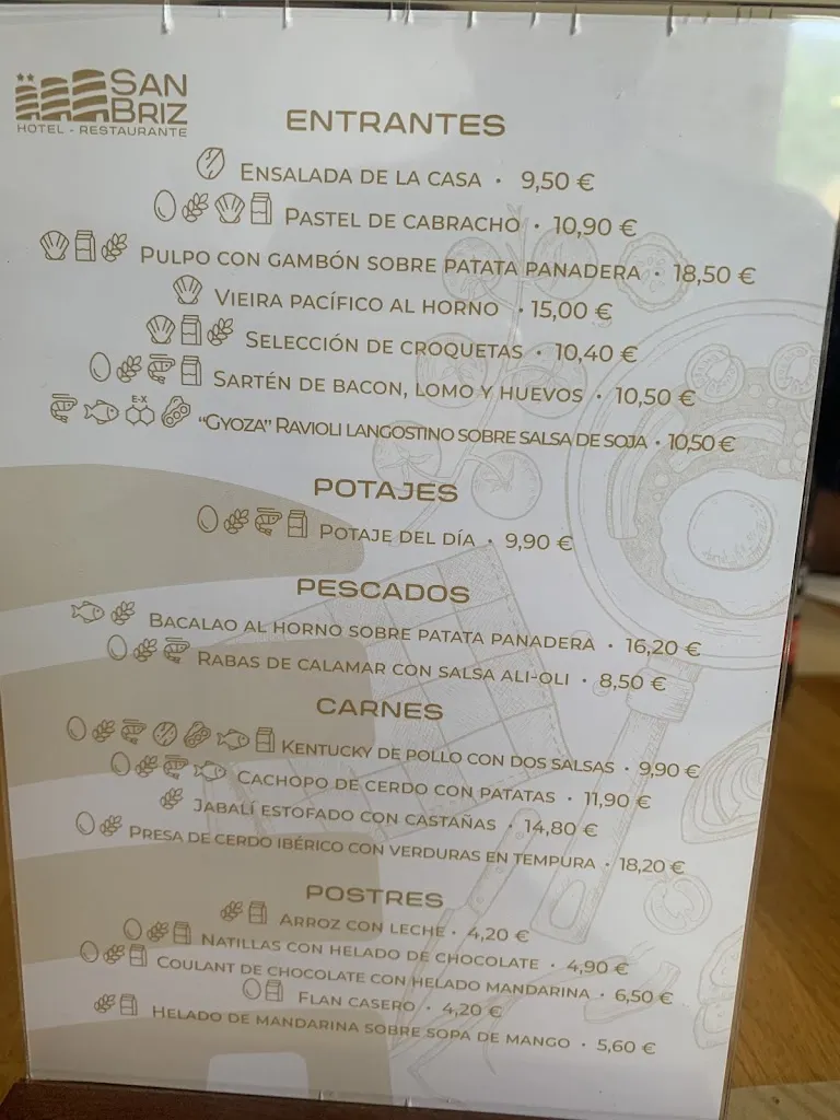 Menu_RESTAURANTE SAN BRIZ_Pontenova A_immagine_1