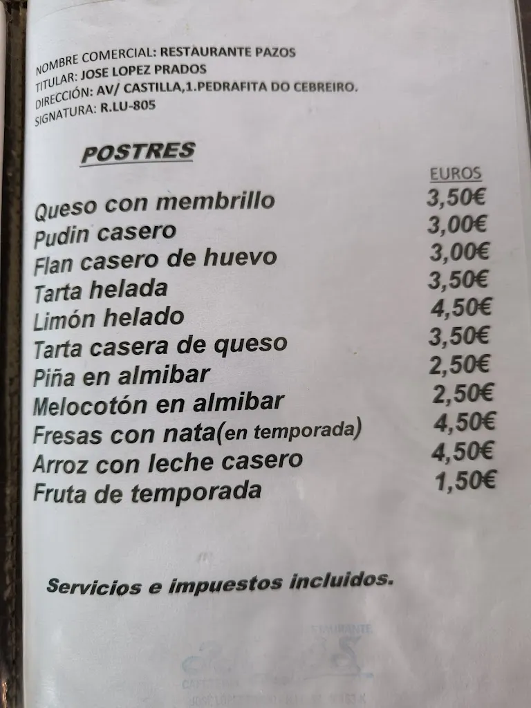 Menu_Restaurante Pazos_Pedrafita do Cebreiro_image_3