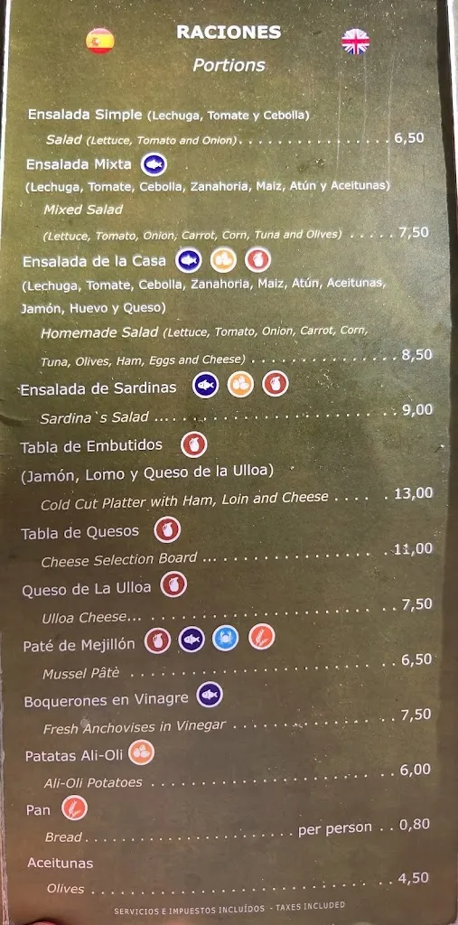 Menu_Pulpería A Nosa Terra_Palas de Rei_image_1