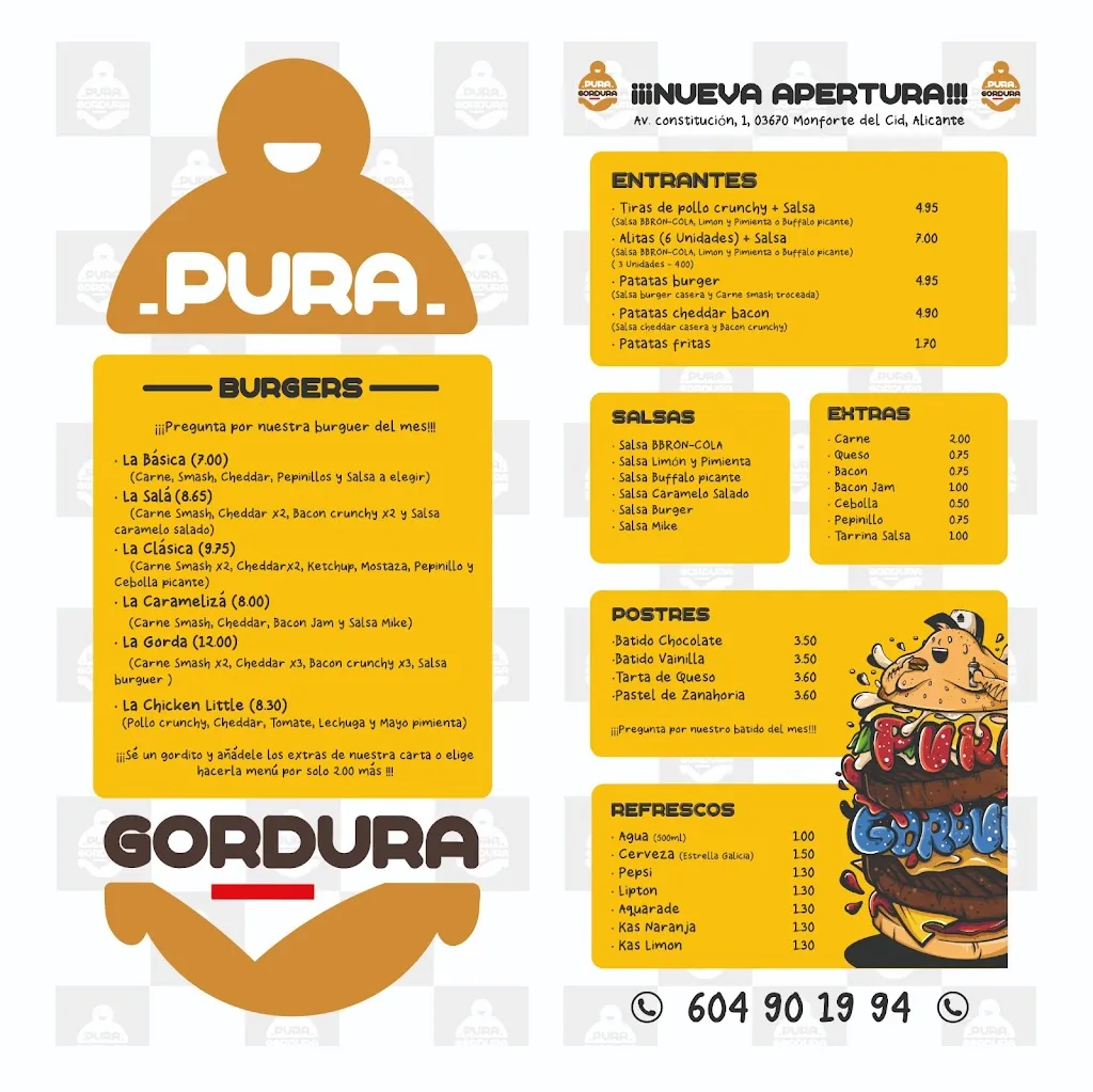 Menu_Pura gordura burger_Monforte del Cid_image_1