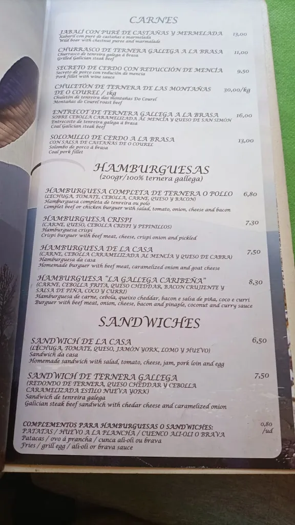 Menu_Restaurante Praia Fluvial San Clodio_Ribas de Sil_image_1