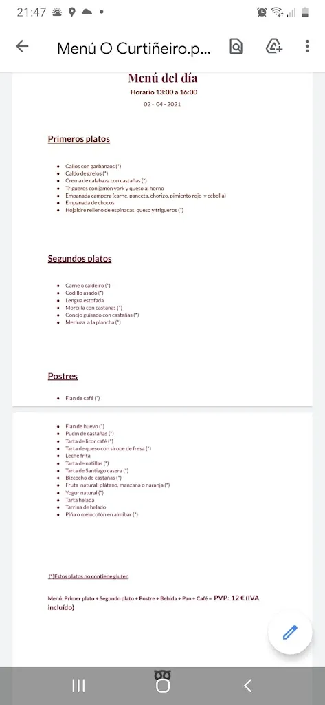 Menu_Restaurante O Curtiñeiro_Ribas de Sil_image_3