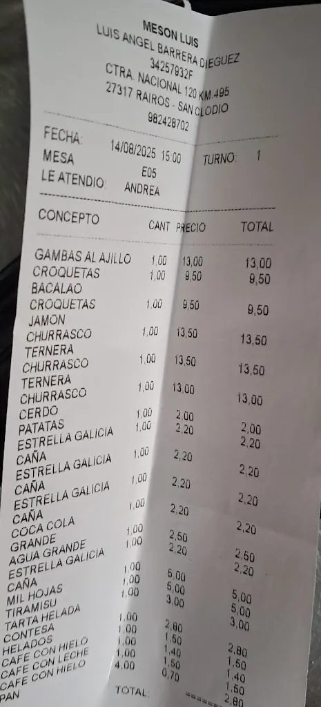 Cara Llan_Meson Luis Quiroga_Ribas de Sil_review