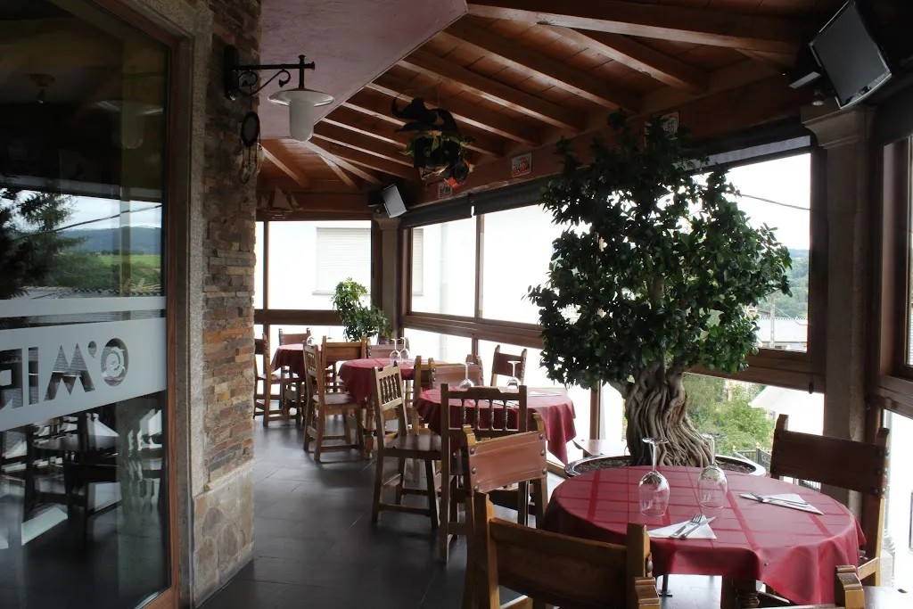 O Mirador restaurant in Portomarín