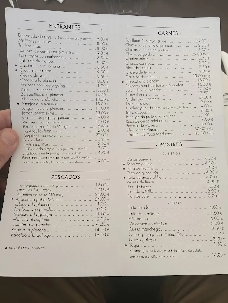 Menu_Restaurante Río Loyo_Portomarín_image_1