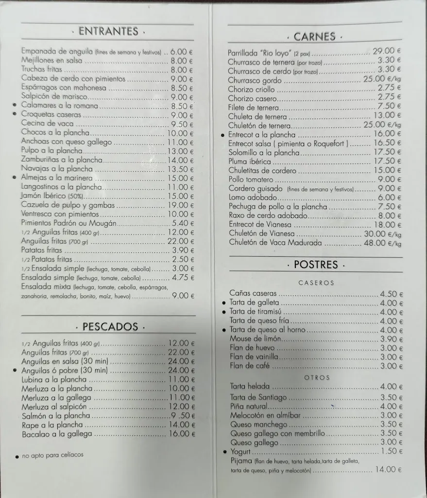 Menu_Restaurante Río Loyo_Portomarín_image_4