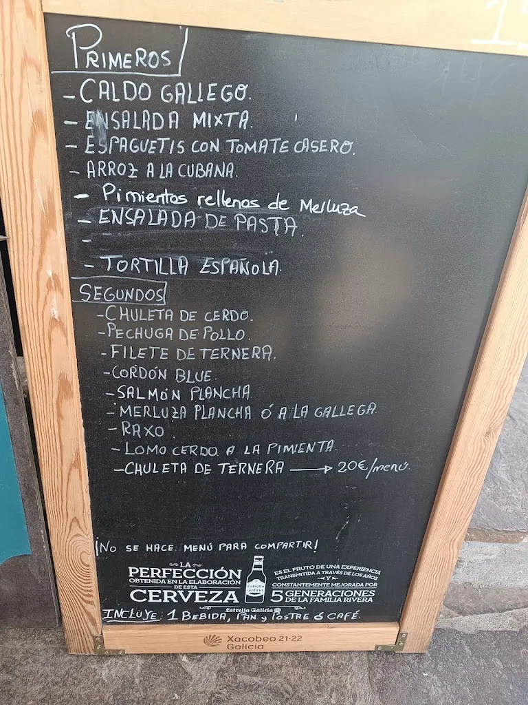 Menu_Posada Del Camino Restaurante_Portomarín_image_1