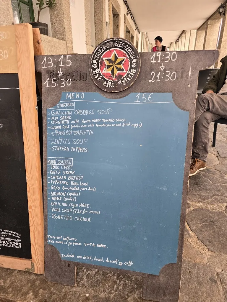 Menu_Posada Del Camino Restaurante_Portomarín_image_2