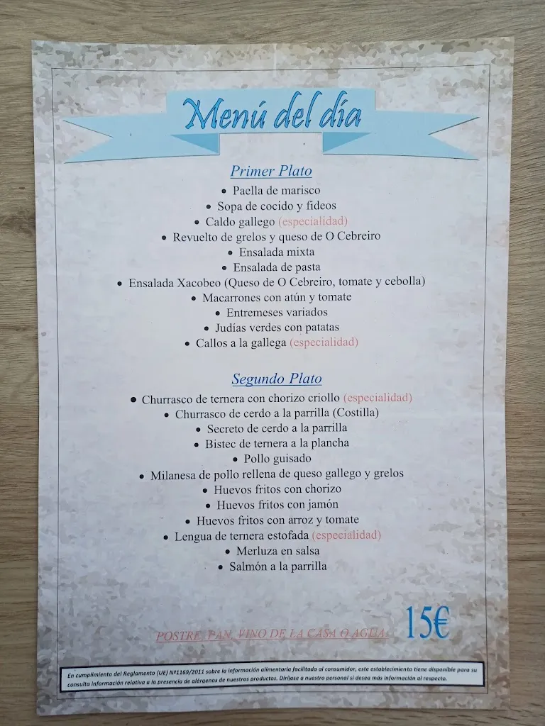 Menu_Complexo Xacobeo Restaurante_Triacastela_immagine_3