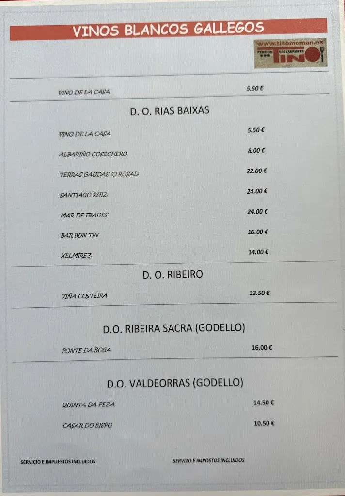 Menu_Pensión Restaurante Tino_Xermade_image_3