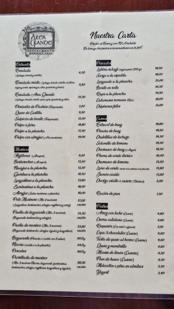 Menu_Restaurante Area Grande_Vicedo O_image_1