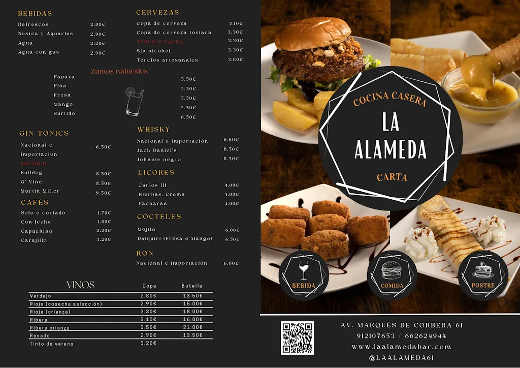 Menu_La Alameda_Alameda del Valle_image_1