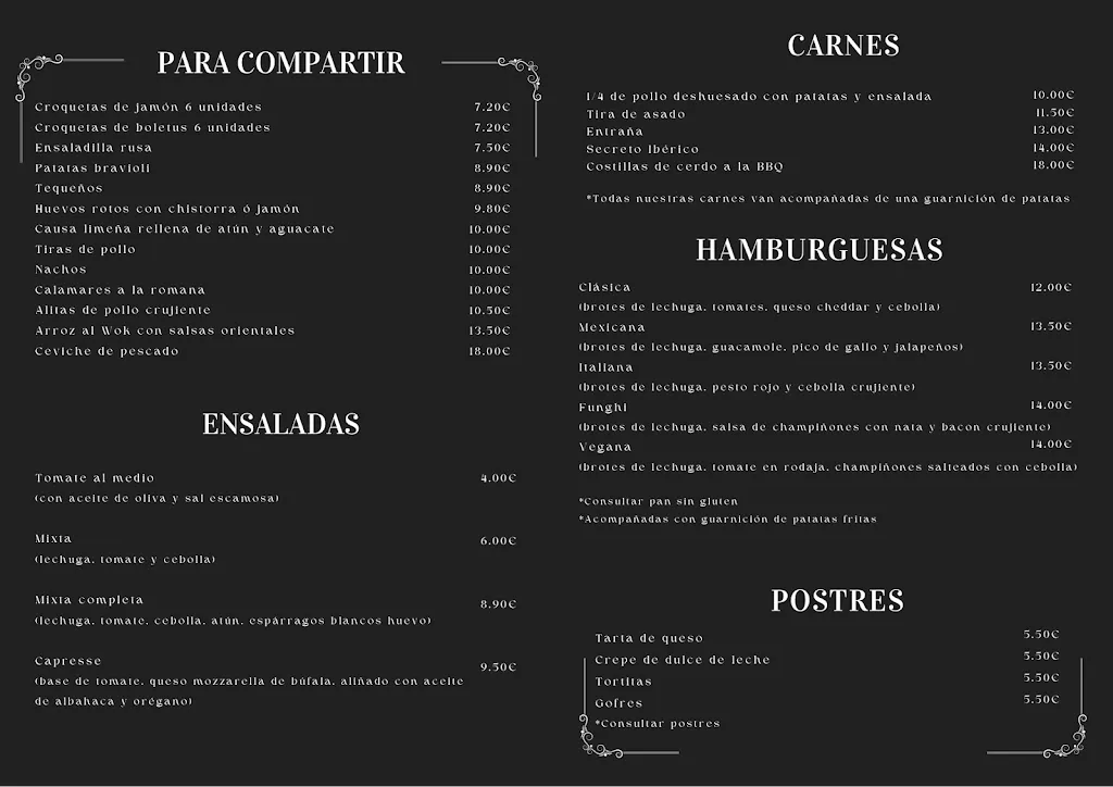 Menu_La Alameda_Alameda del Valle_image_2