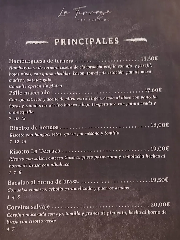 Menu_La Terraza del camping_Alameda del Valle_image_3