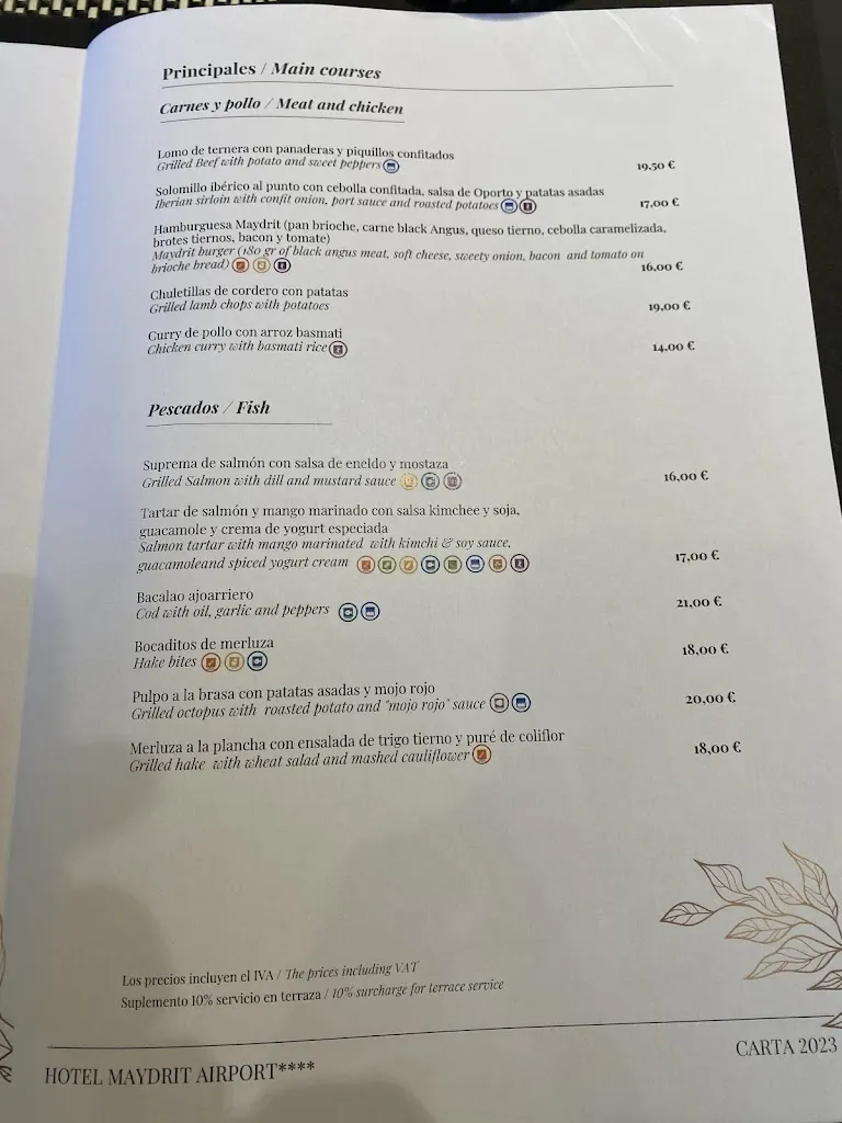 Menu_Restaurante Alameda @ Hotel Maydrit_Alameda del Valle_image_4