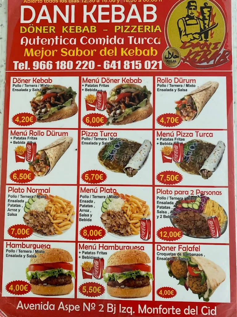 Menu_Kebab Turco_Monforte del Cid_image_2