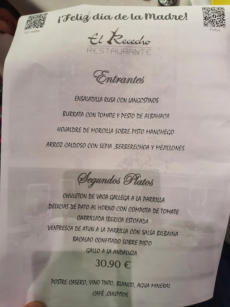 Menu_Restaurante El Rececho_Alcorcón_image_2